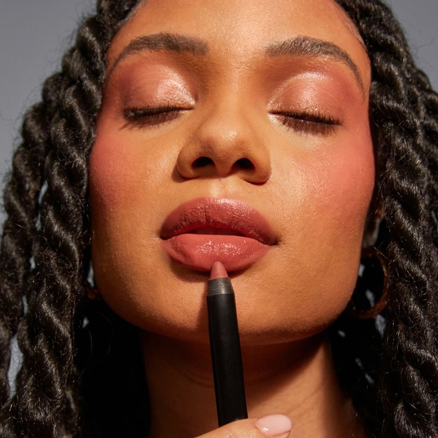 Nudestix Intense Matte Lip + Cheek Pencil - Sunkissed Rose