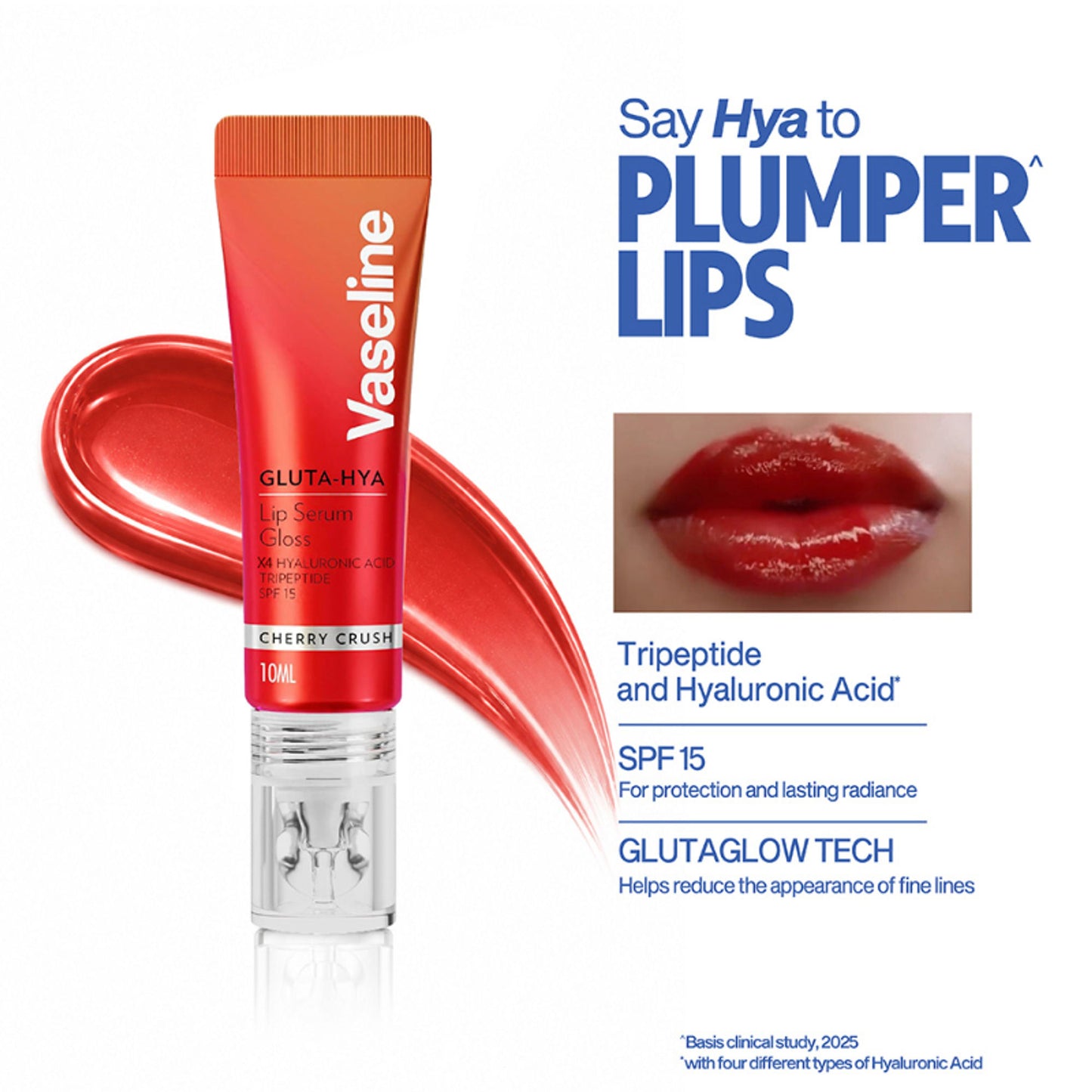 Vaseline Gluta-Hya Lip Gloss - Cherry Crush