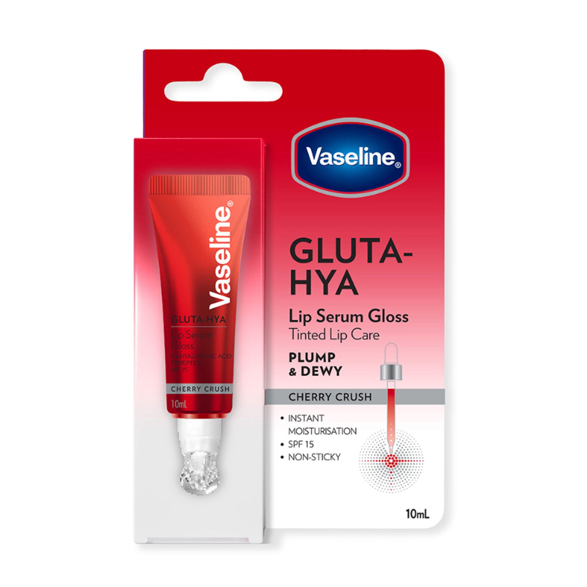 Vaseline Gluta-Hya Lip Gloss - Cherry Crush