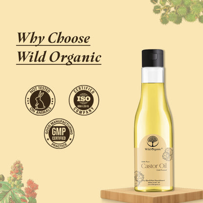Wild Organic Castor Oil Pure And Natural