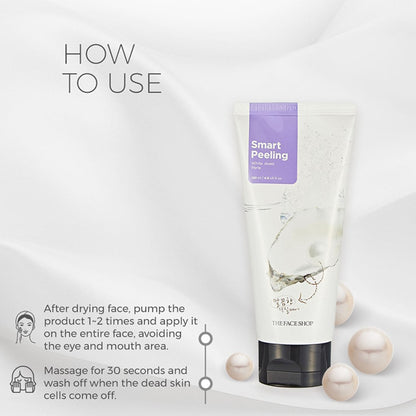 The Face Shop Smart Peeling White Jewel Perle - Brightening For Tan Removal