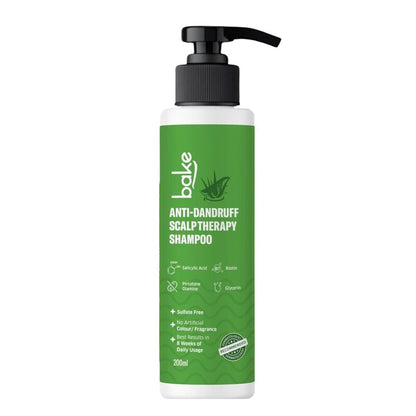 Bake 2% Salicylic Acid Anti Dandruff Scalp Therapy Shampoo For Dry & Frizzy Hair