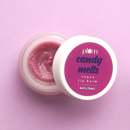 Plum Candy Melts Vegan Lip Balm - Berry Feast