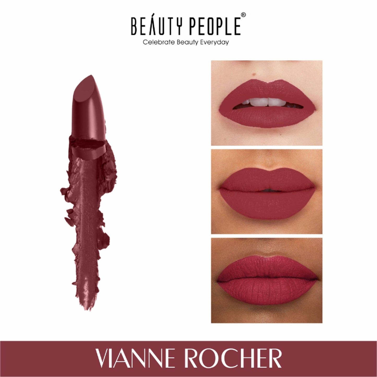 Beauty People Glorified Gold Lipstick - Vianne Rocher