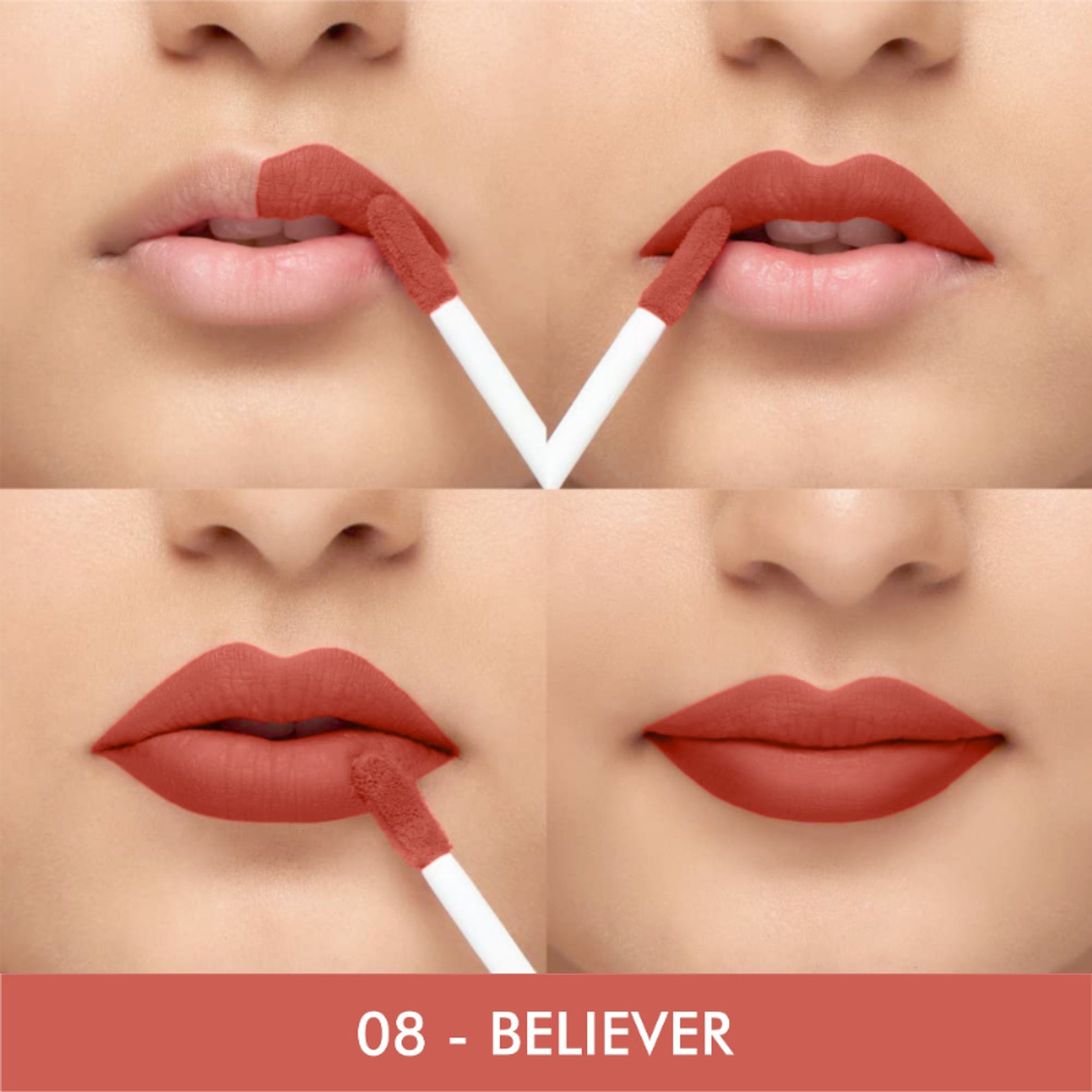 Beauty People Showstopper Liquid Lip Color With SPF 15 & Vitamin E - Believer
