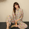 Dhiyona IE Printed Shirt With Trousers