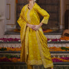 Dhiyona IE Women Ethnic Motifs Embroidered Regular Kurta with Trousers & With Dupatta