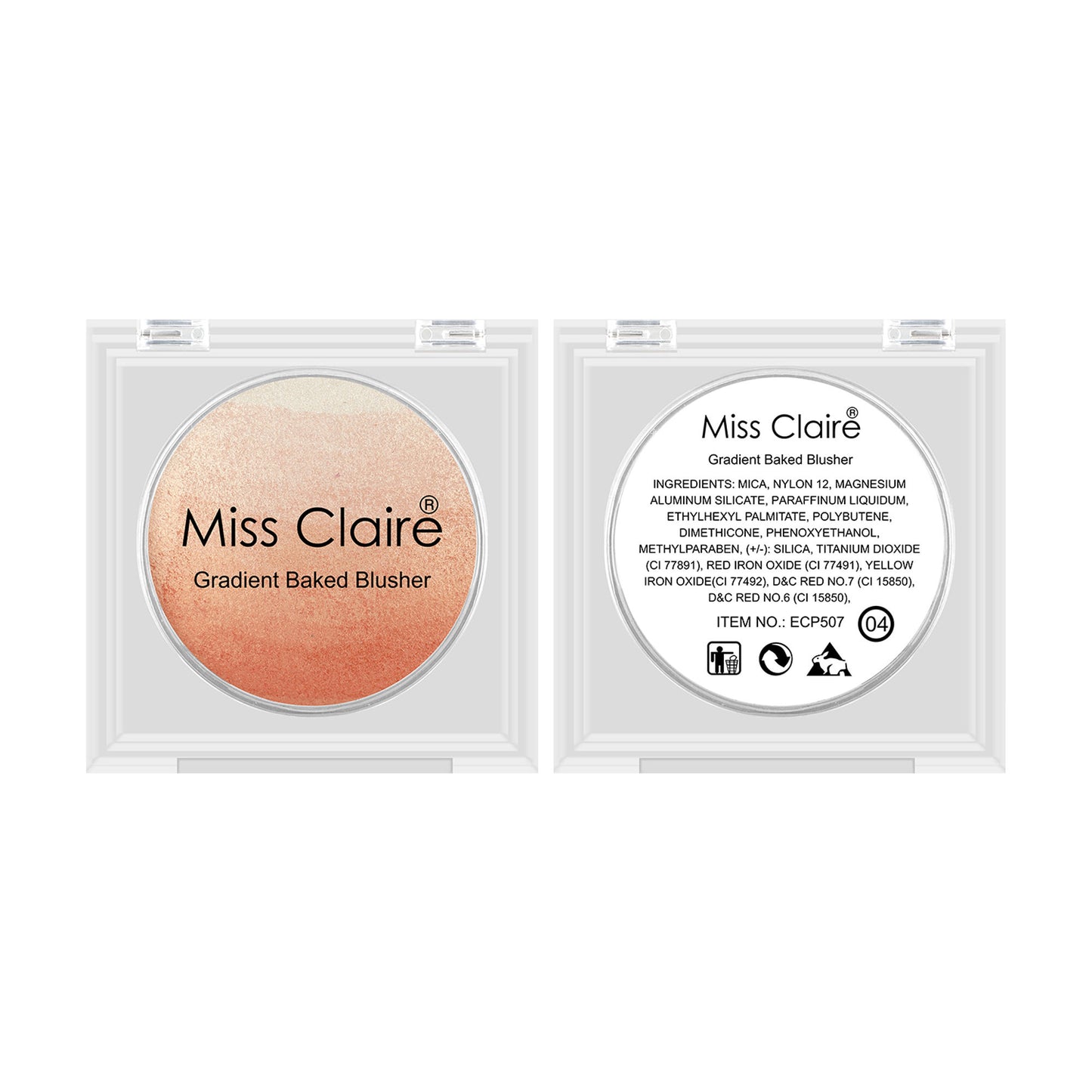 Miss Claire Gradient Baked Blusher - 4