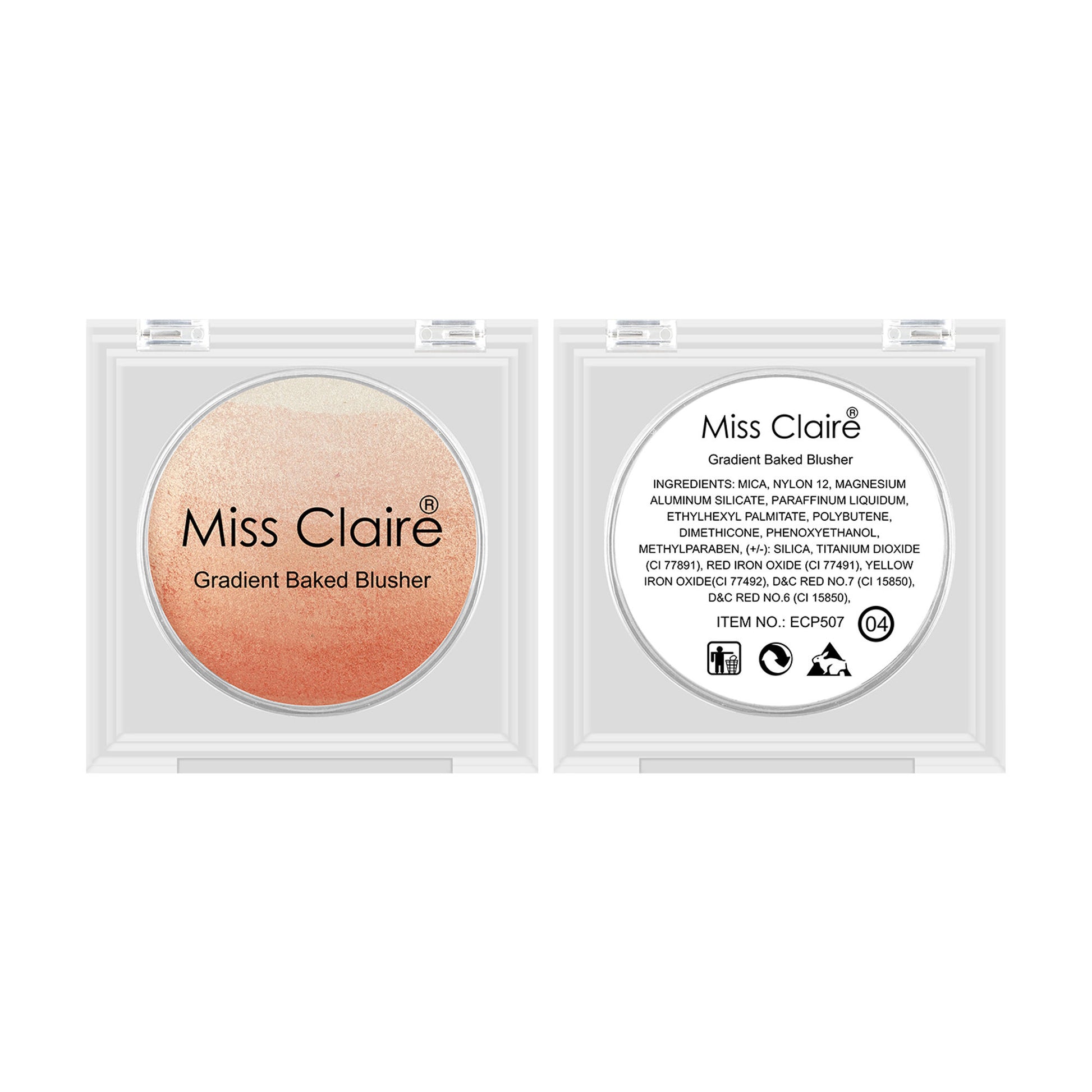 Miss Claire Gradient Baked Blusher - 4