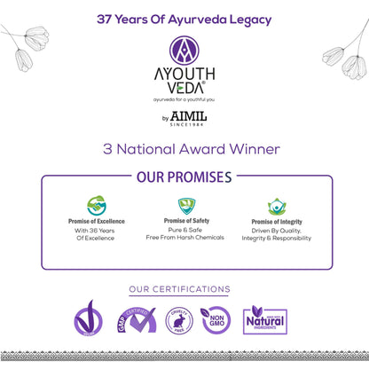 Ayouthveda Neem & Turmeric Herbal Antiseptic Soap to Deep Clean & Reduce Acne for Clear Skin