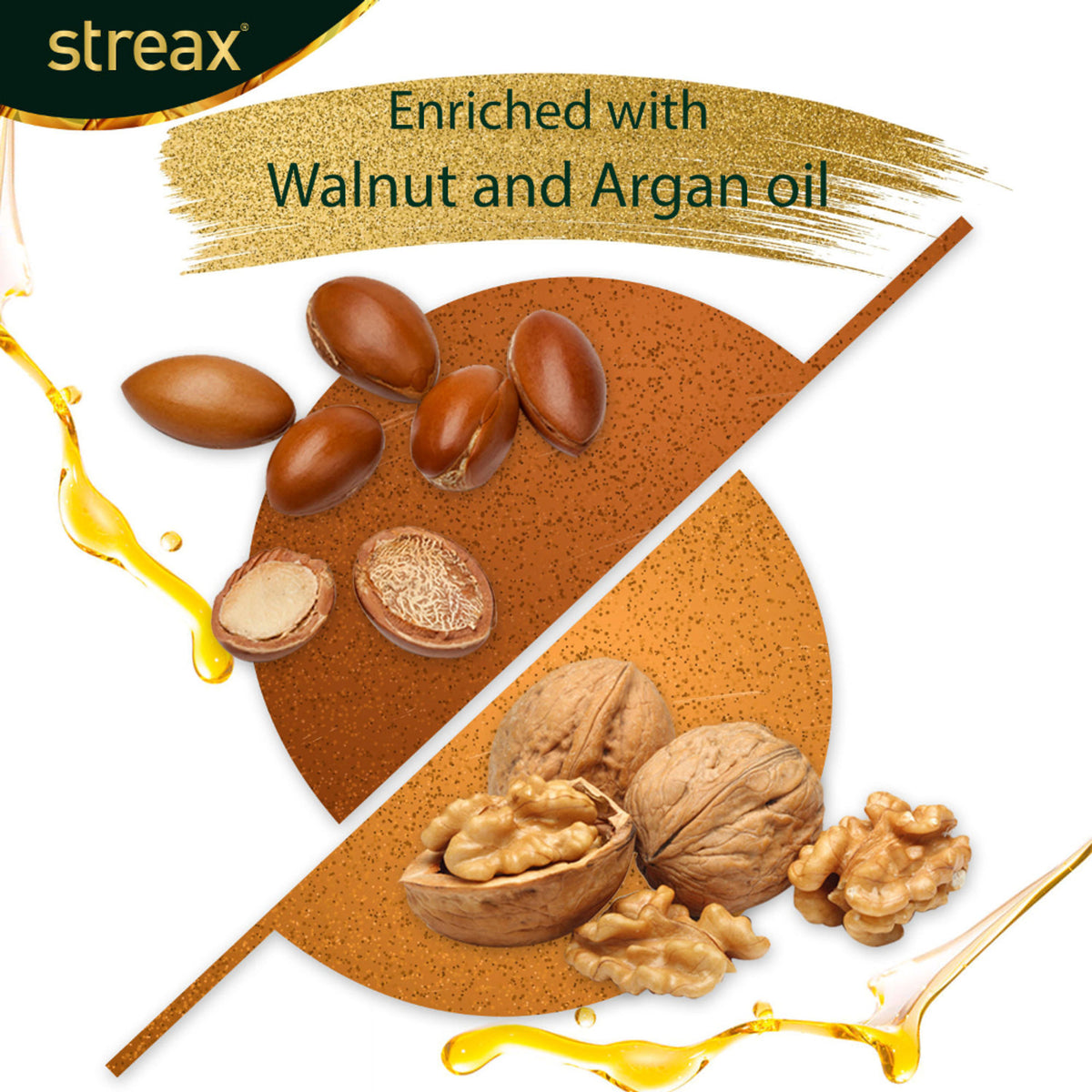 Streax Cream Hair Colour With 100% Grey Coverage & No Ammonia - 5.66 Cinnamon Red