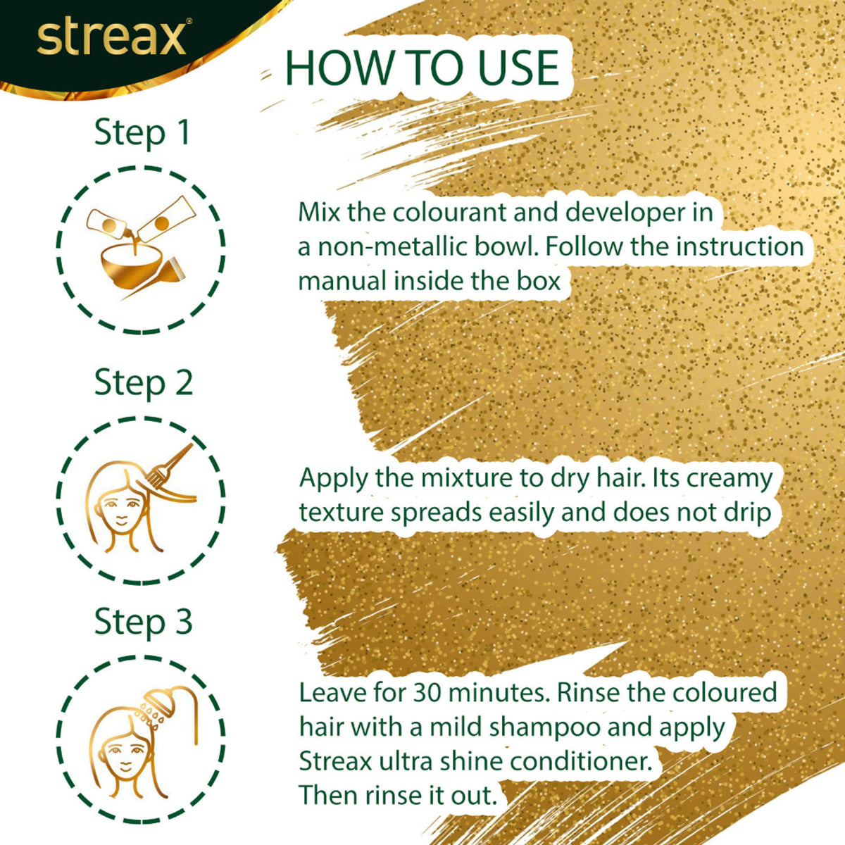 Streax Cream Hair Colour With 100% Grey Coverage & No Ammonia - 5.66 Cinnamon Red