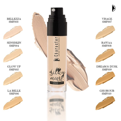 Character Silky Matte Foundation - SMF001