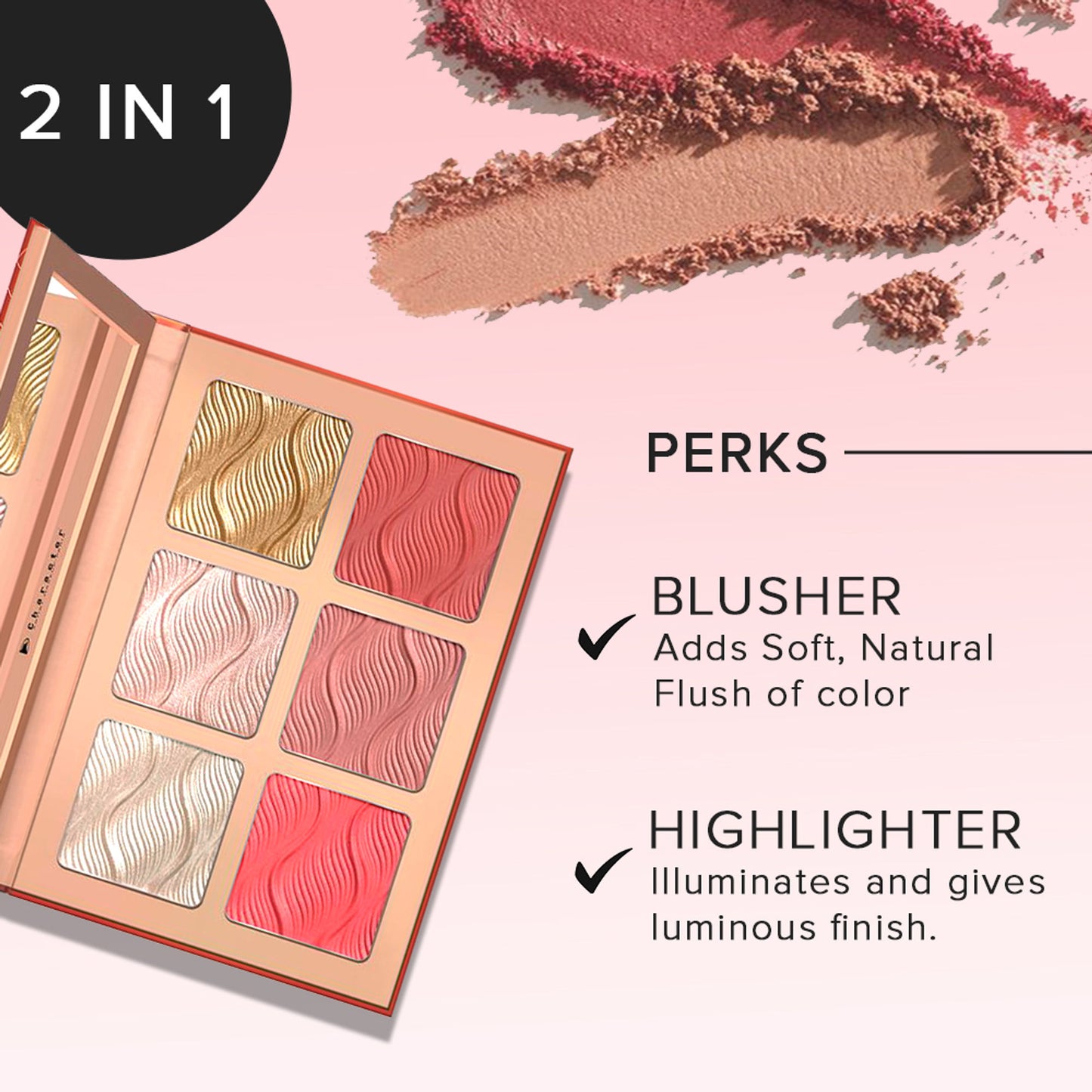 Character Glow & Blush Palette - CBH001