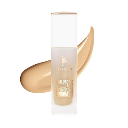 Character Hyaluronic Acid High Coverage Foundation - Tan Glow 002