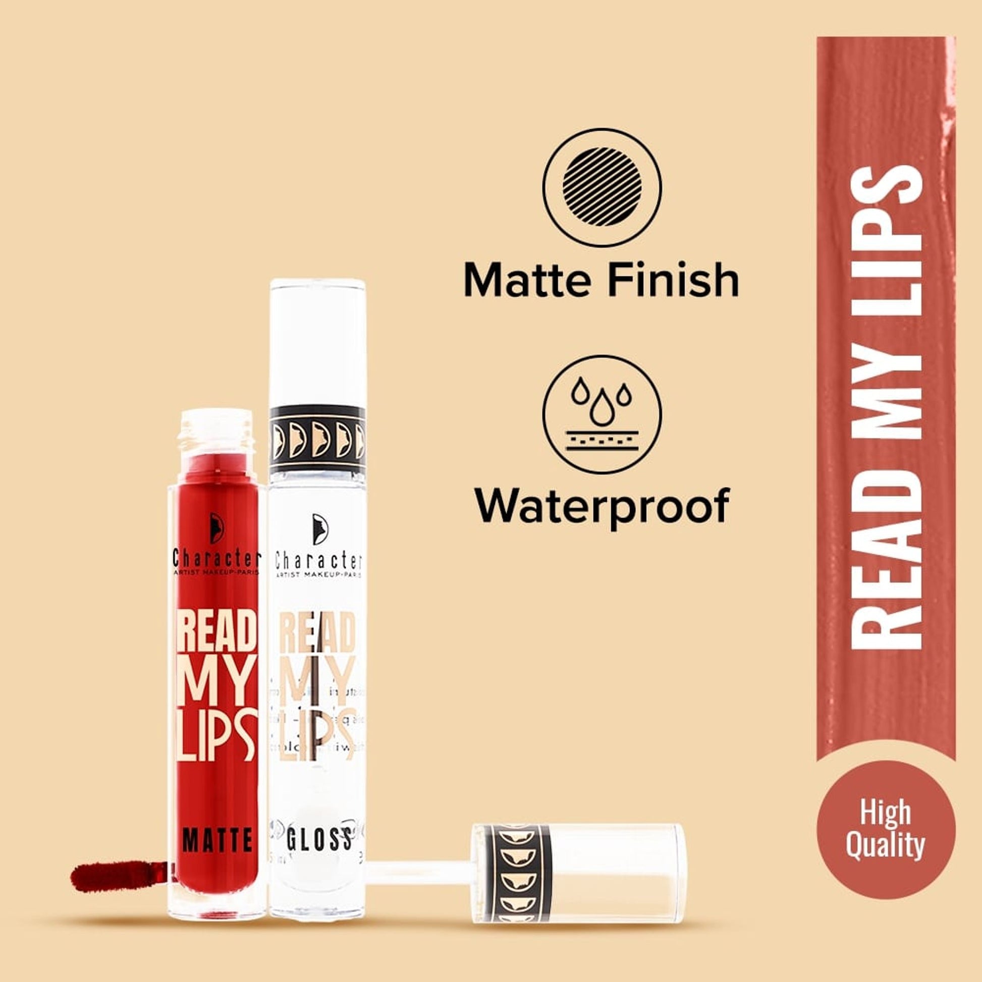 Character Read My Lips Matte Liquid Lipstick - Wink Girl 011