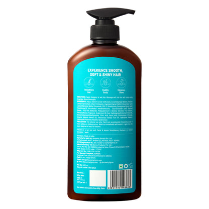 Pilgrim Keratin & Amazonian Patua 10X Smoothening Soften Shampoo For Dry & Frizzy Hair Paraben Free