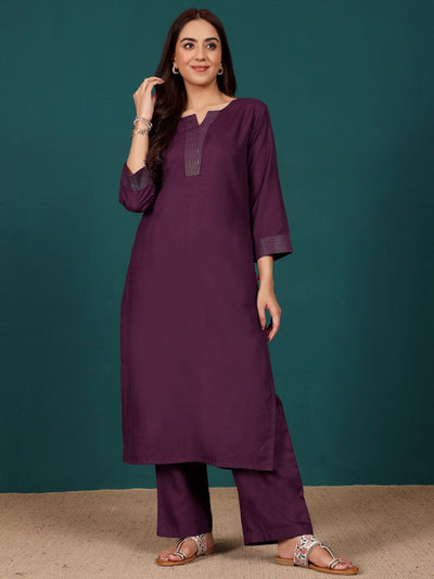 Indyancart VA Women's Regular Kurta with Trousers & With Dupatta