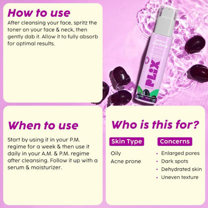 Plix FIX Jamun Clarifying Fruity Toner