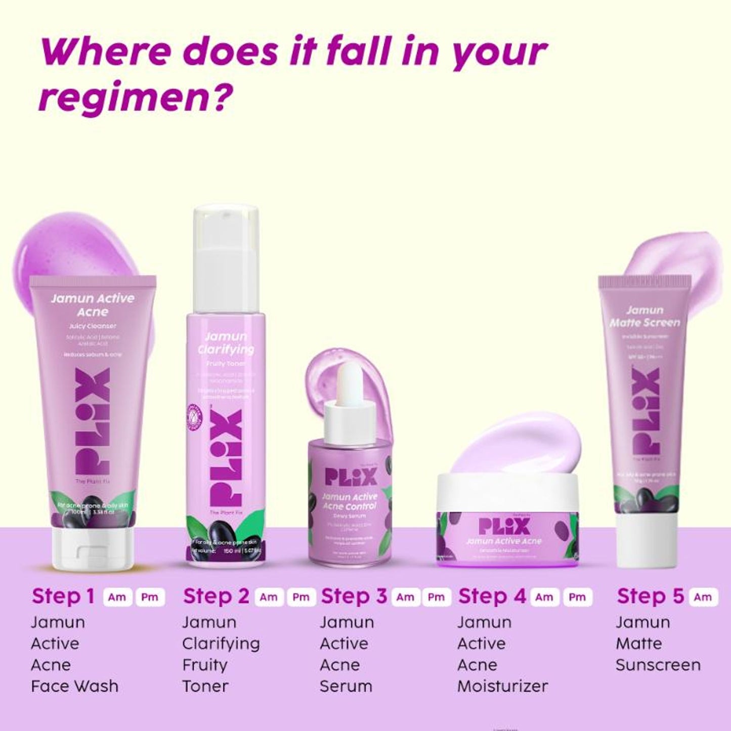 Plix FIX Jamun Clarifying Fruity Toner