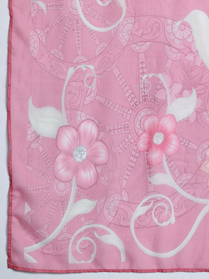 Floral Embroidered Kurta with Trousers & Dupatta