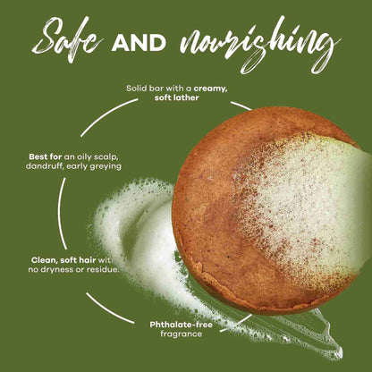 Earth Rhythm Shampoo Bar, Cardboard Box - Shikakai N Reetha