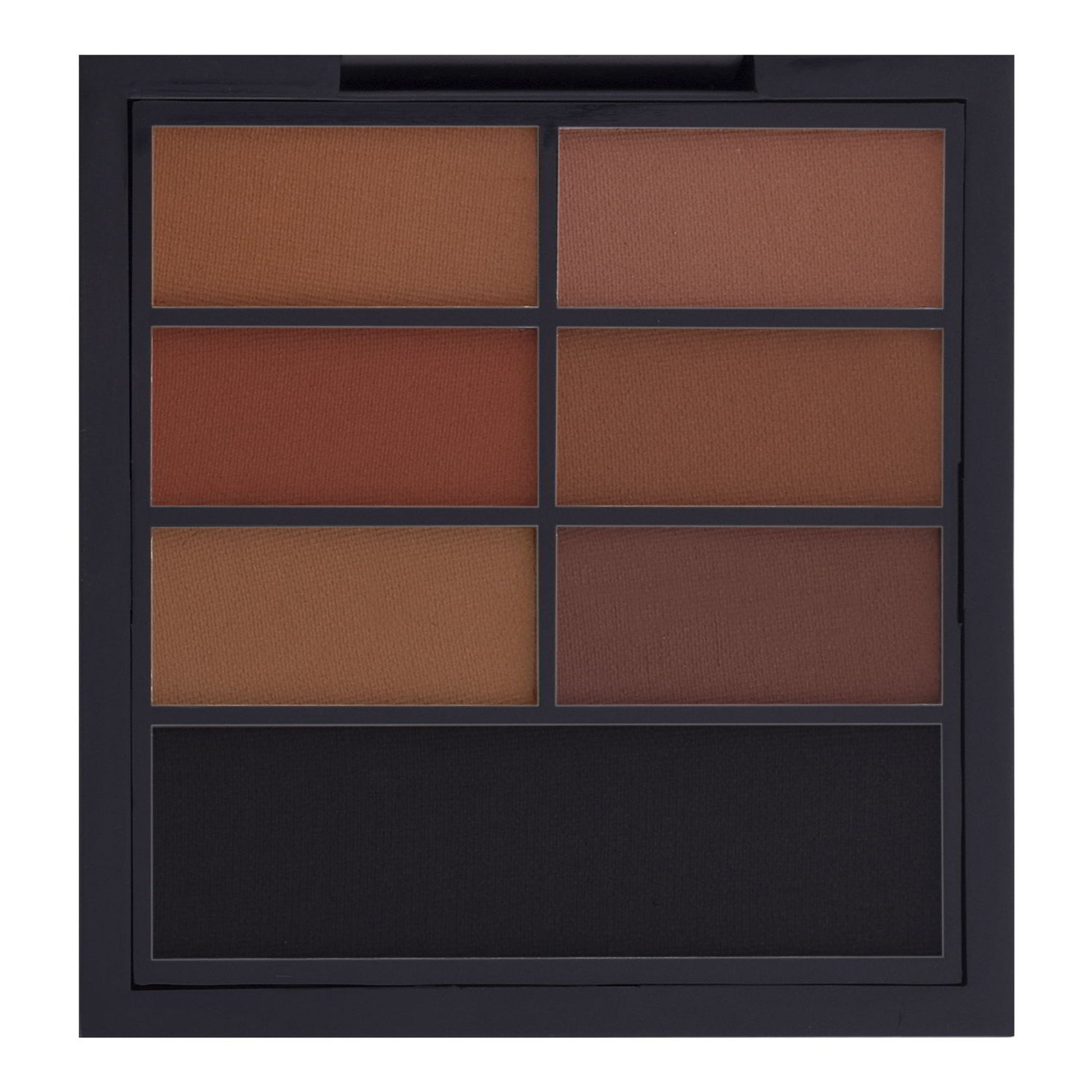 PAC Eyeshadow X7 Earthly Love (M) - Smooth Texture Rich Pigment Intense Payoff Blends Evenly