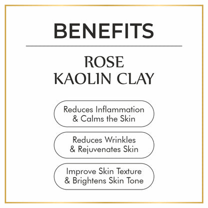 Nuerma Science 100% Natural Rose Kaolin Clay Mask