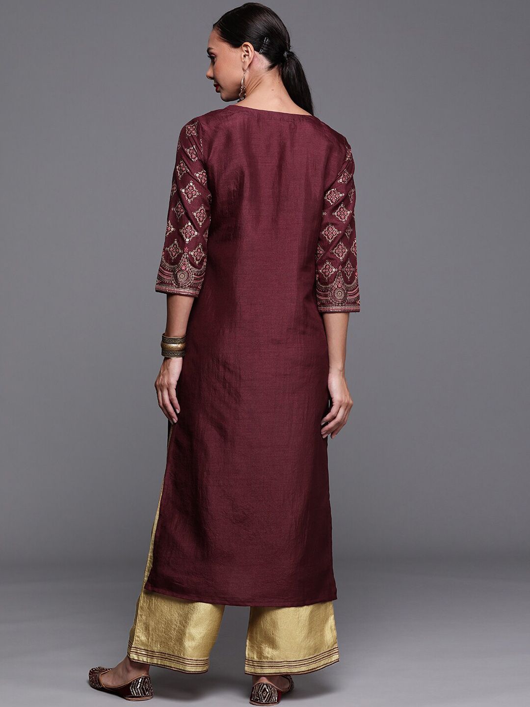Women Floral Printed Kurta with Palazzos