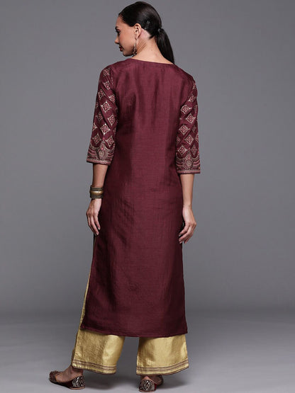 Women Floral Printed Kurta with Palazzos