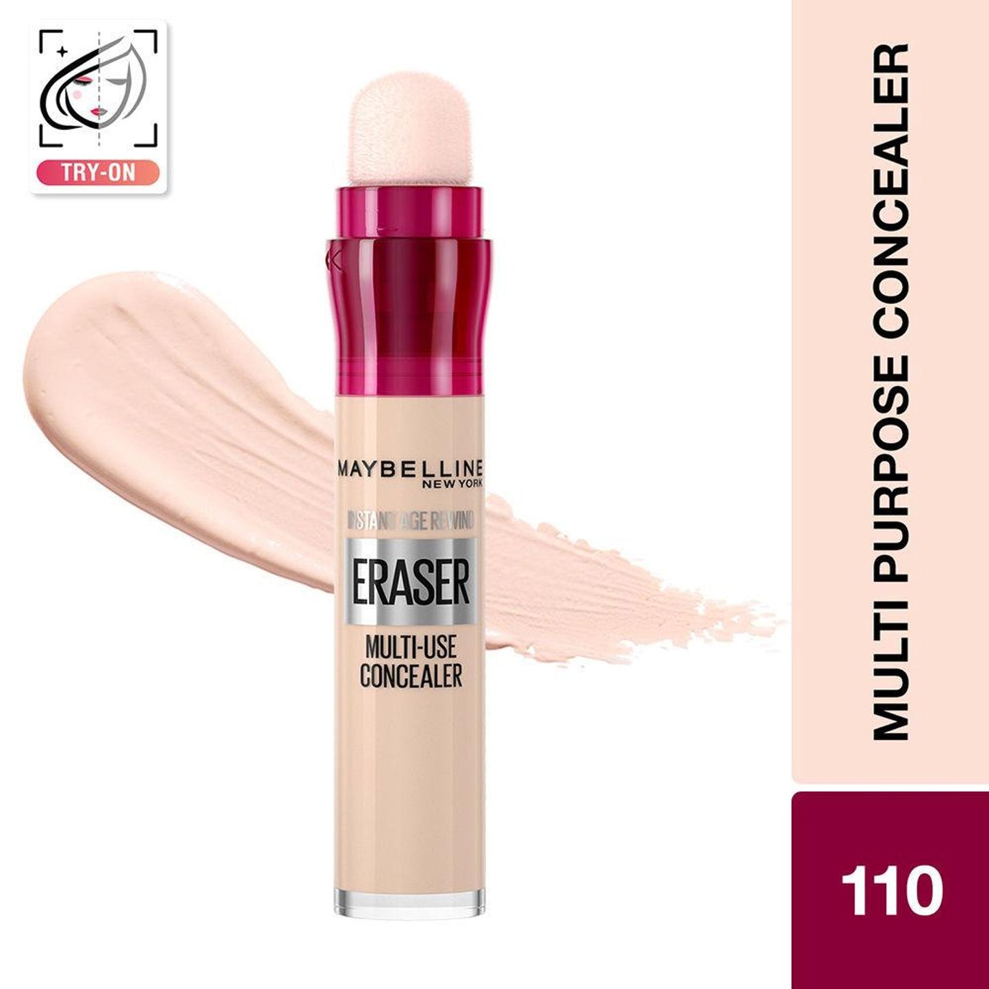 Maybelline New York Instant Age Rewind Eraser Concealer-Conceal, Contour, Highlight - Fair