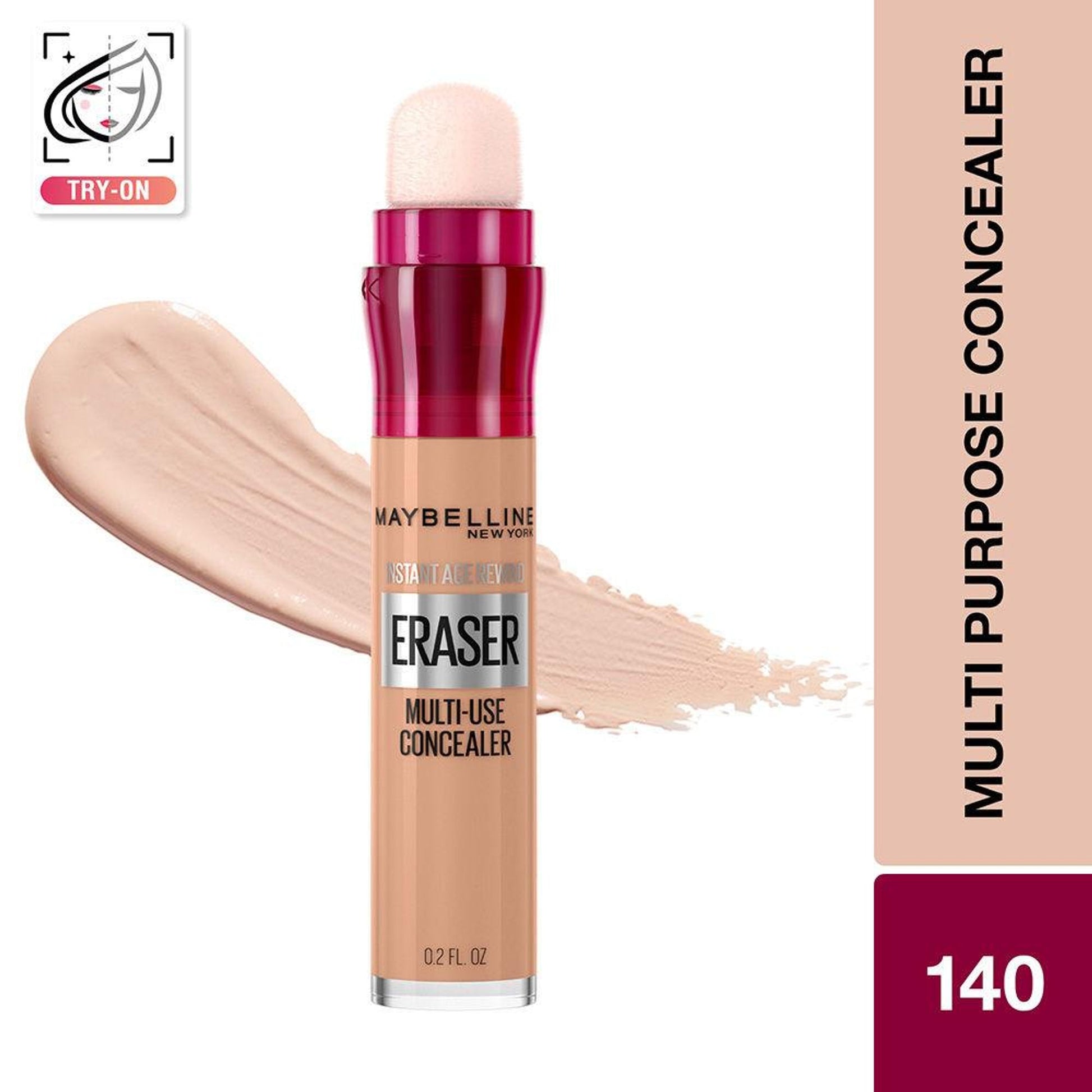 Maybelline New York Instant Age Rewind Eraser Concealer-Conceal, Contour, Highlight - Honey