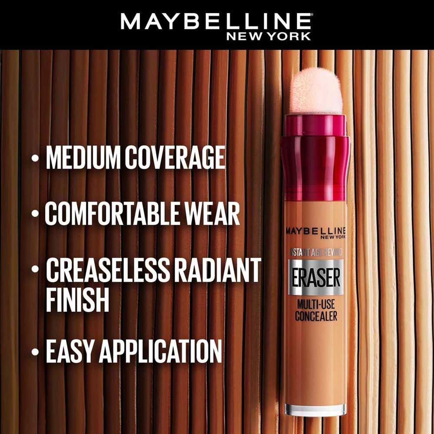 Maybelline New York Instant Age Rewind Eraser Concealer-Conceal, Contour, Highlight - Light