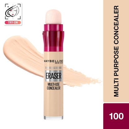 Maybelline New York Instant Age Rewind Eraser Concealer-Conceal, Contour, Highlight - Ivory