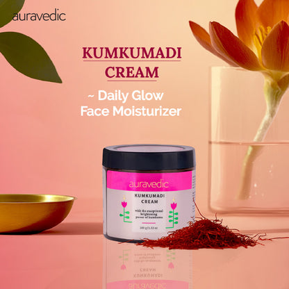 Auravedic Kumkumadi Face Cream With Kumkumadi Tailam Kumkumadi Face Oil Pigmentation Cream