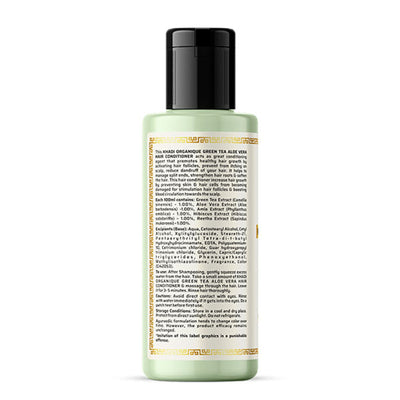 Khadi Organique Green Tea Aloevera Hair Conditioner