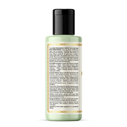 Khadi Organique Green Tea Aloevera Hair Conditioner