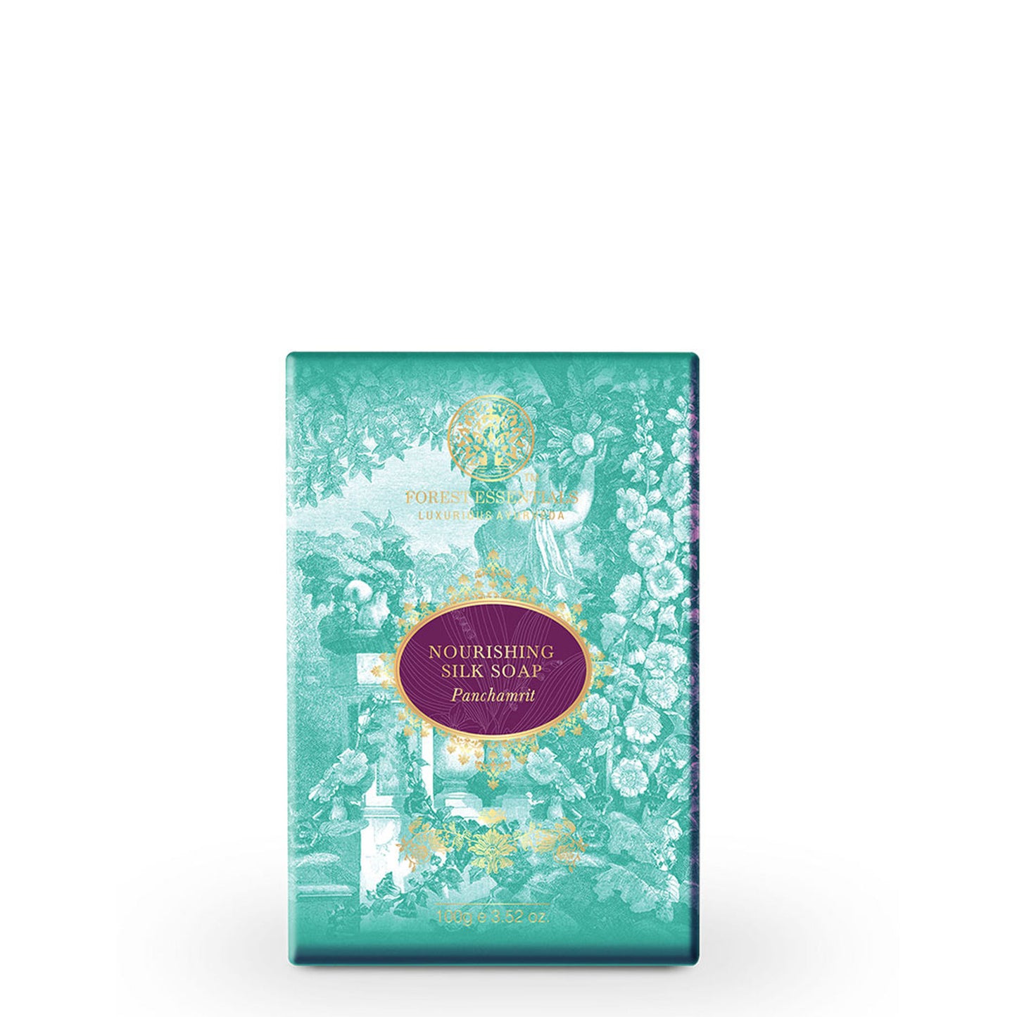 Forest Essentials Nourishing Silk Soap Panchamrit Ayurvedic Luxury Handmade Soap for Bath