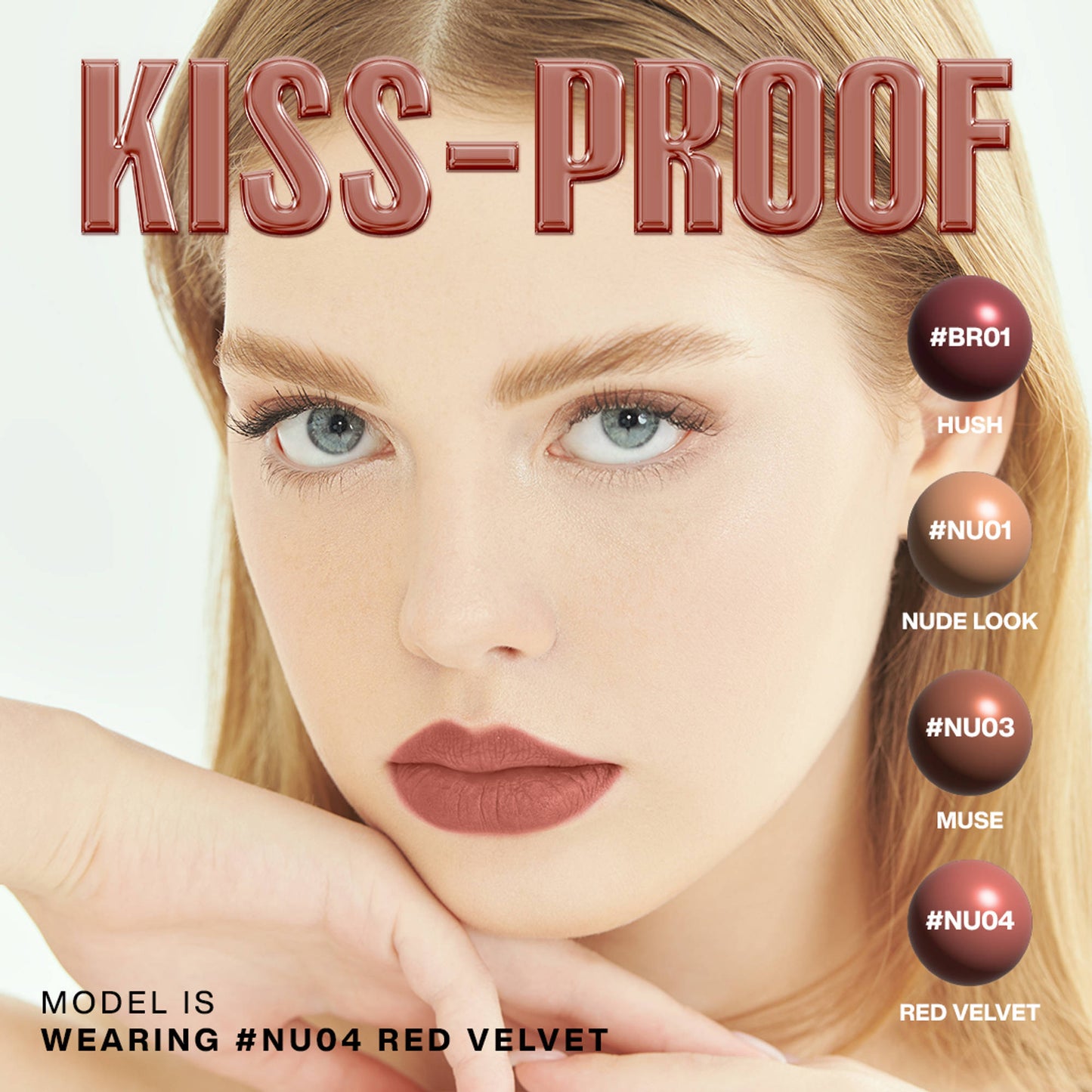 Focallure Kissproof Liquid Lipstick - Red Velvet