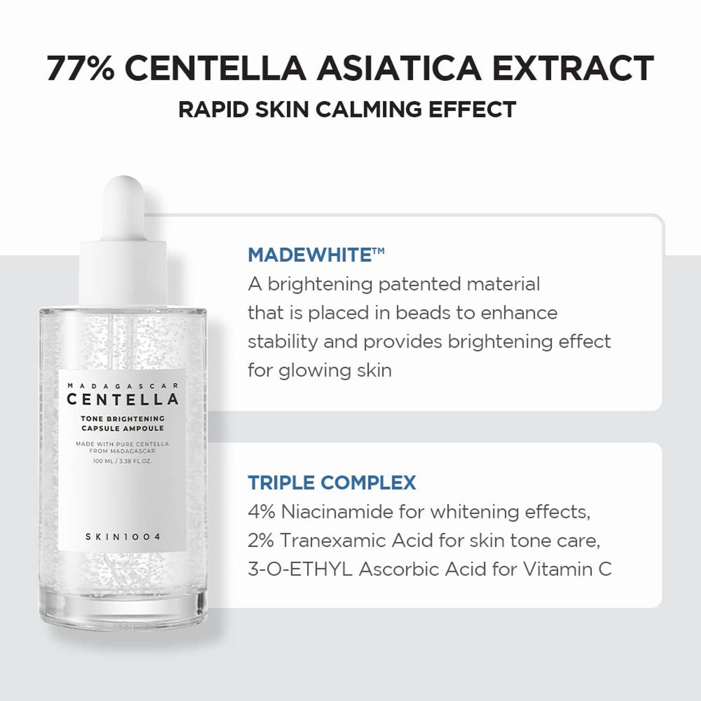 SKIN1004 Madagascar Centella Tone Brightening Capsule Serum