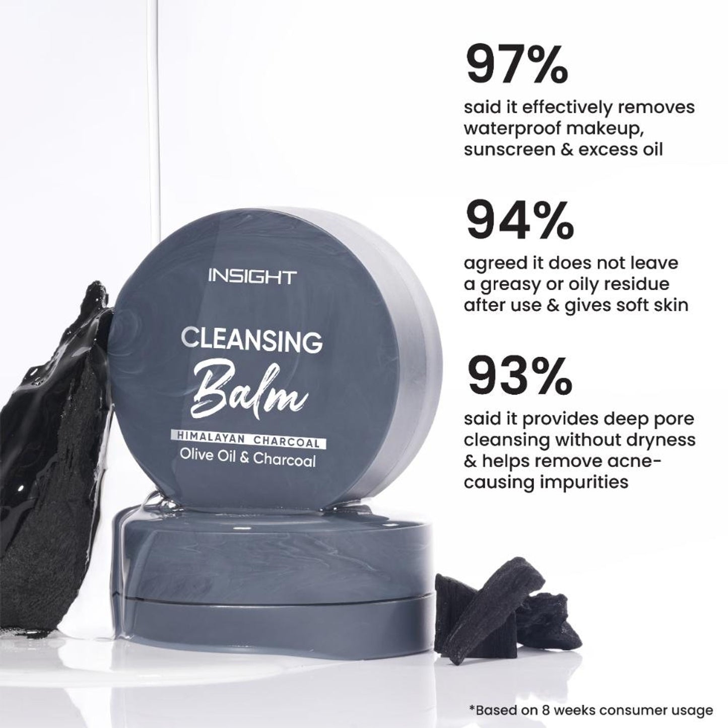 Insight Cosmetics Himalayan Charcoal Cleansing Balm