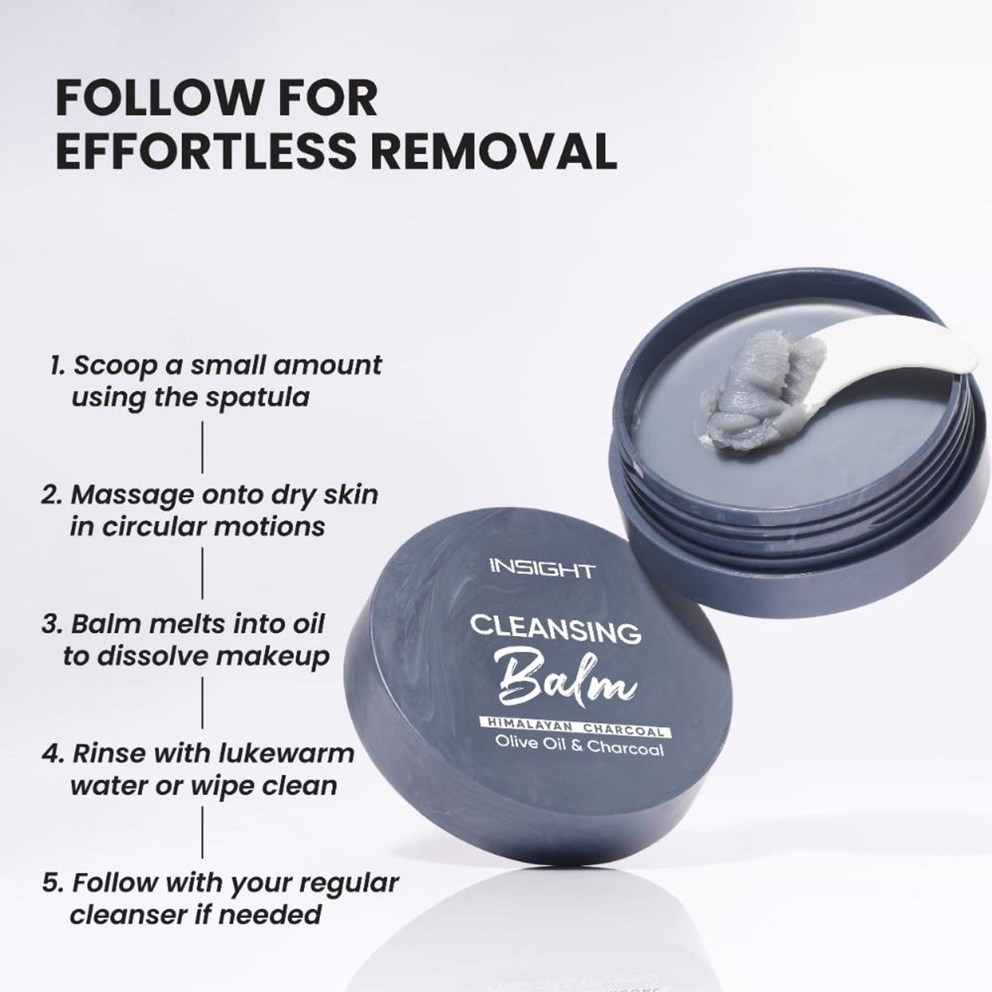 Insight Cosmetics Himalayan Charcoal Cleansing Balm