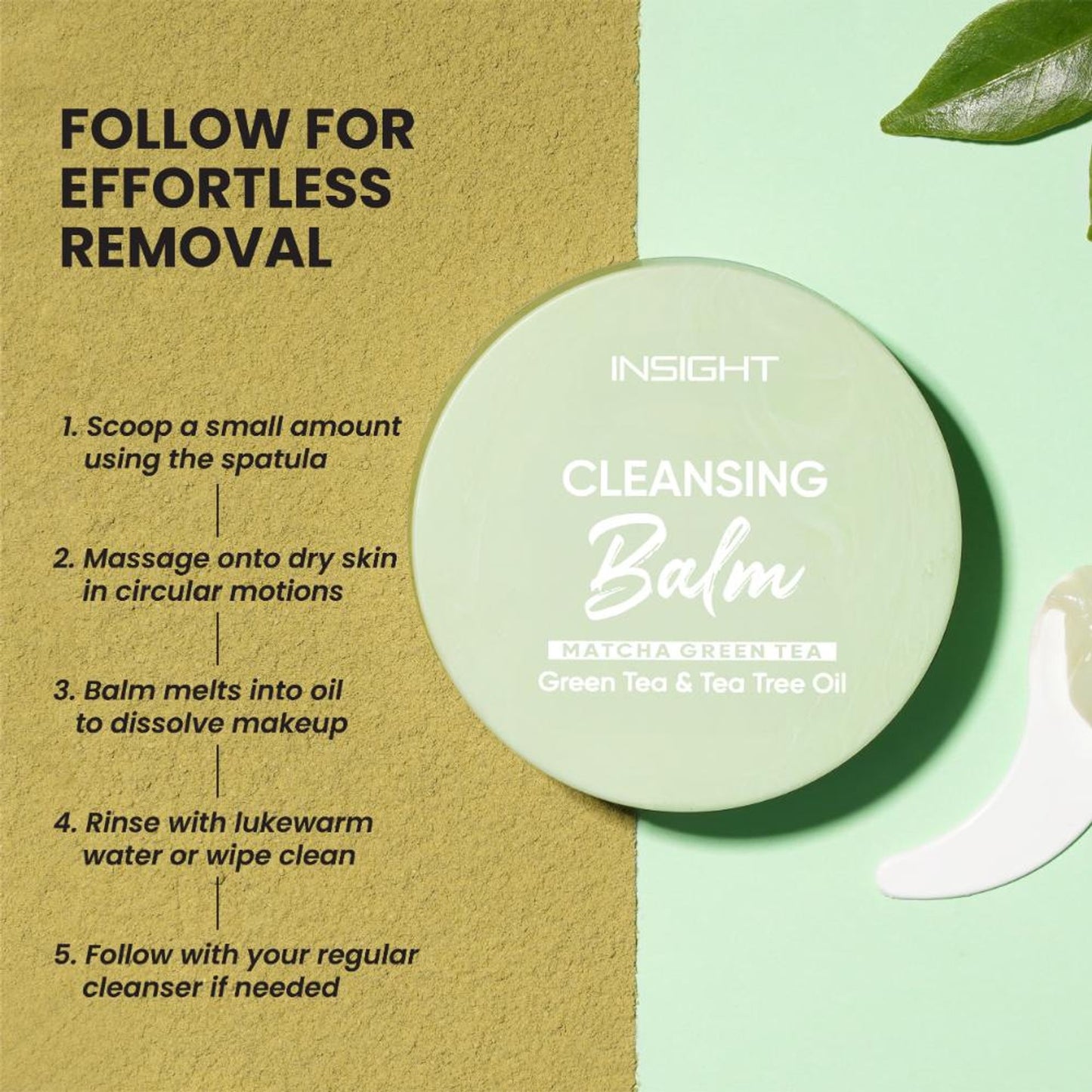 Insight Cosmetics Matcha Green Tea Cleansing Balm