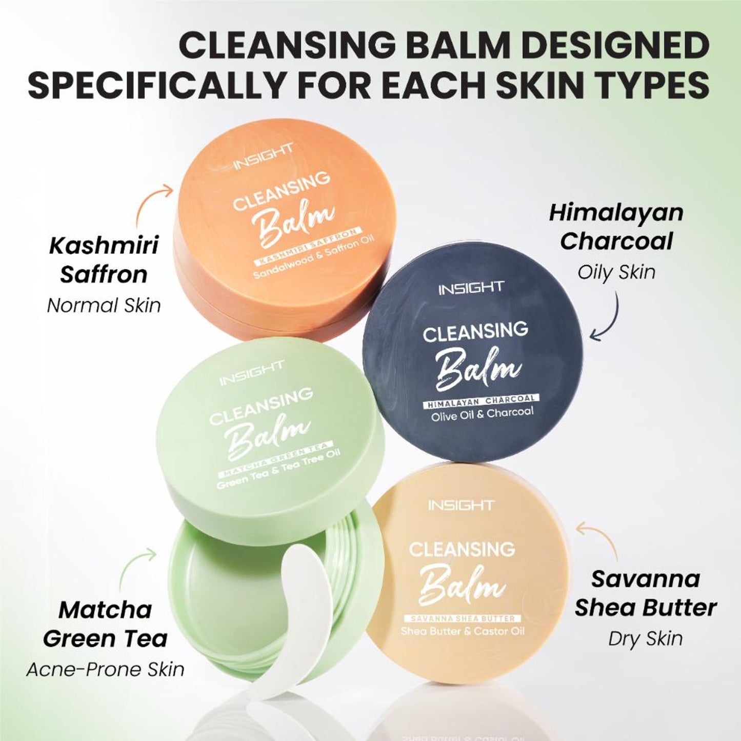 Insight Cosmetics Matcha Green Tea Cleansing Balm