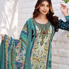 Dhiyona VA Women's Floral Printed Regular Beads and Stones Kurta with Trousers & With Dupatta