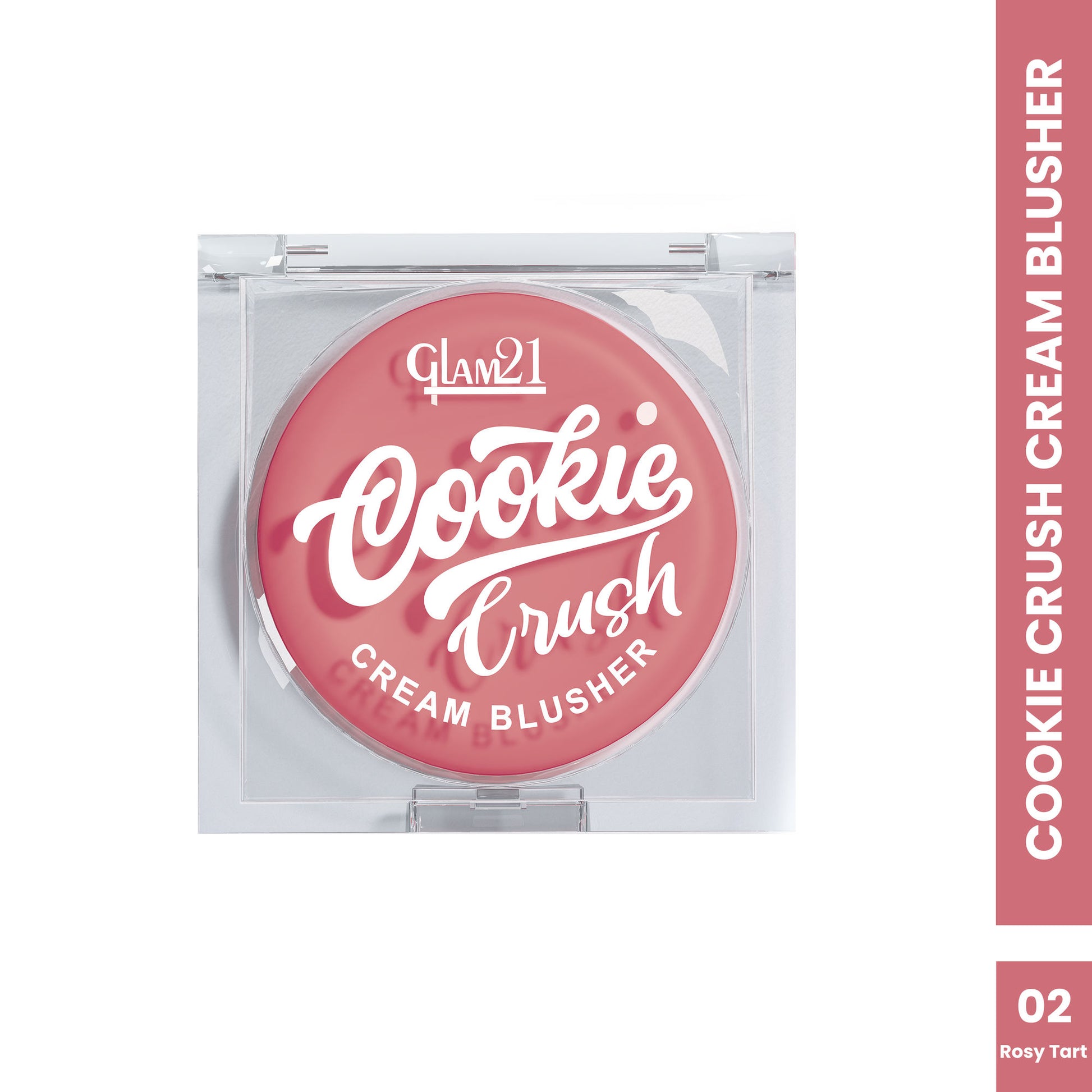 GLAM21 Cookie Crush Cream Blusher - Rosy Tart