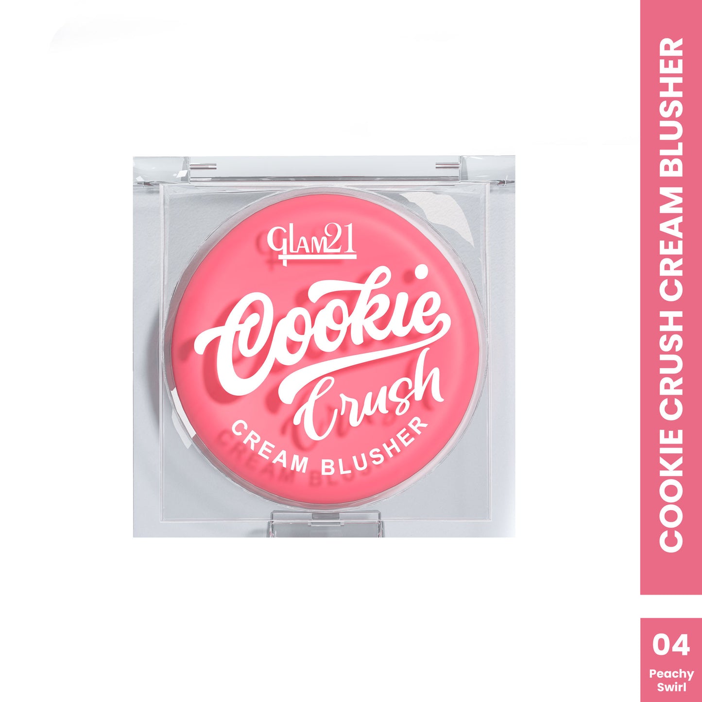 GLAM21 Cookie Crush Cream Blusher - Peachy Swirl