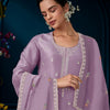 Dhiyona IE Ethnic Motifs Embroidered Regular Beads And Stones Kurta With Trousers & Dupatta
