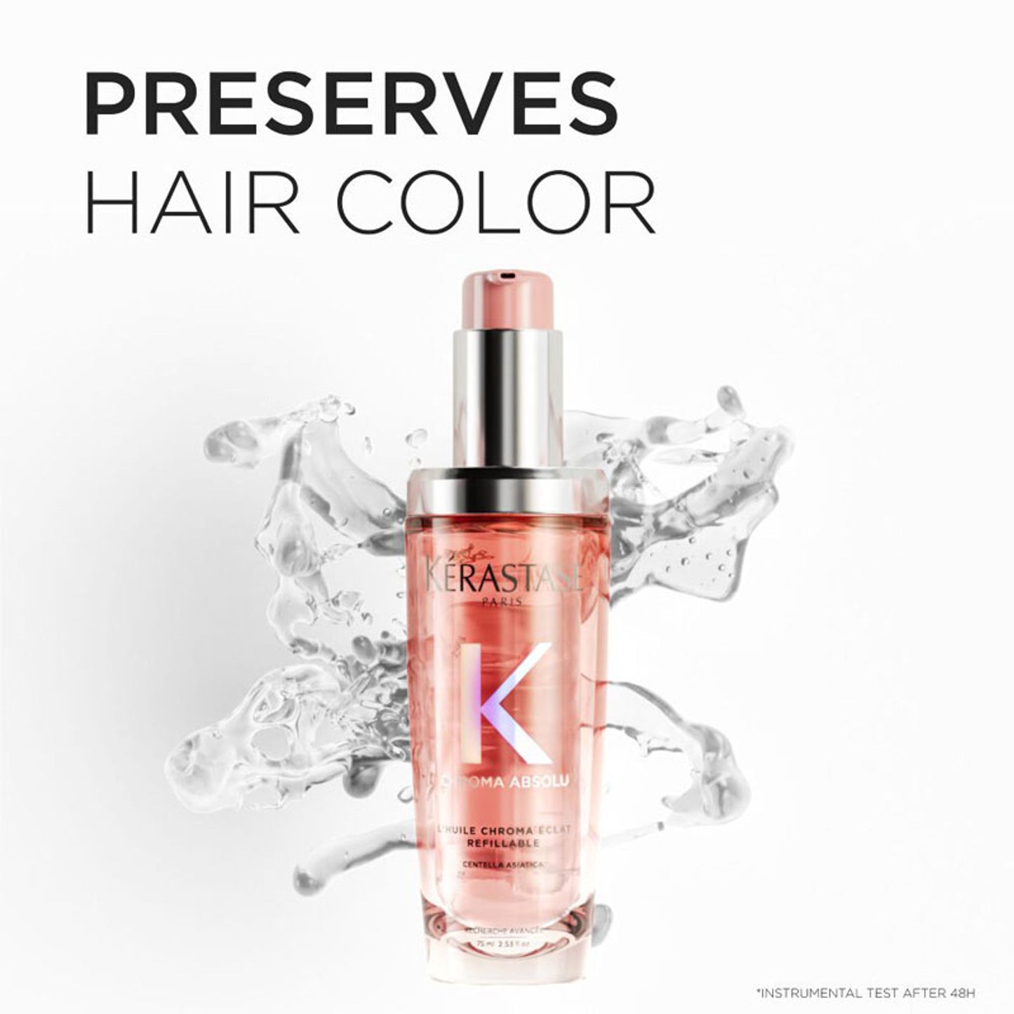 Kérastase Chroma Absolu Hair Oil-In-Serum Refill For Colour Treated Hair, Colour Preservation