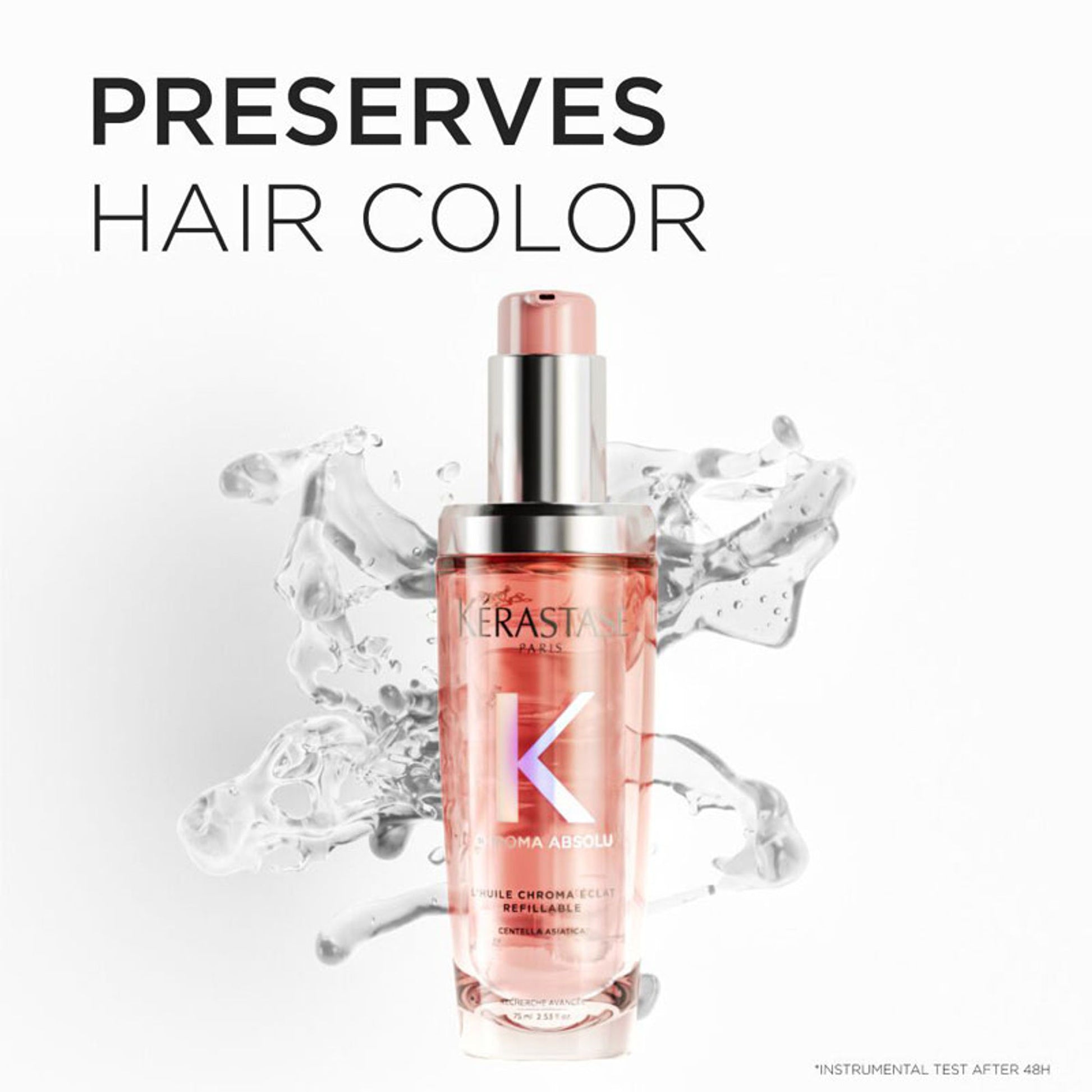 Kérastase Chroma Absolu Hair Oil-In-Serum Refill For Colour Treated Hair, Colour Preservation